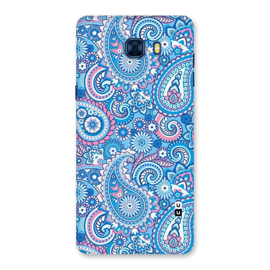Artistic Blue Art Back Case for Galaxy C7 Pro