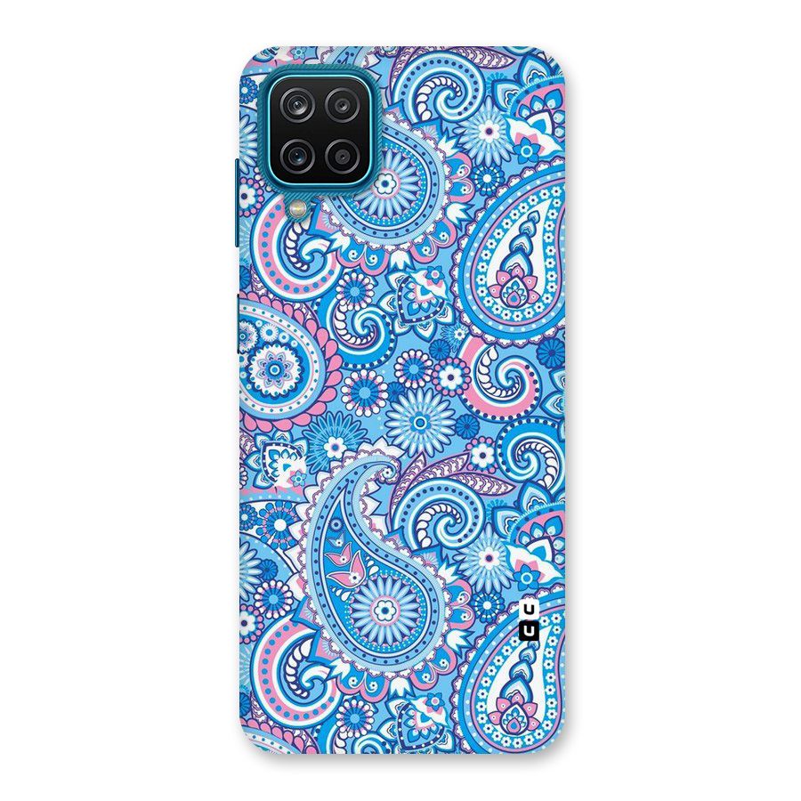 Artistic Blue Art Back Case for Galaxy F12