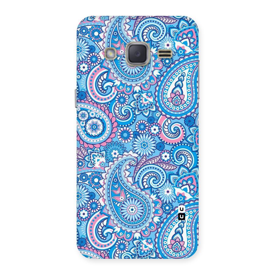 Artistic Blue Art Back Case for Galaxy J2