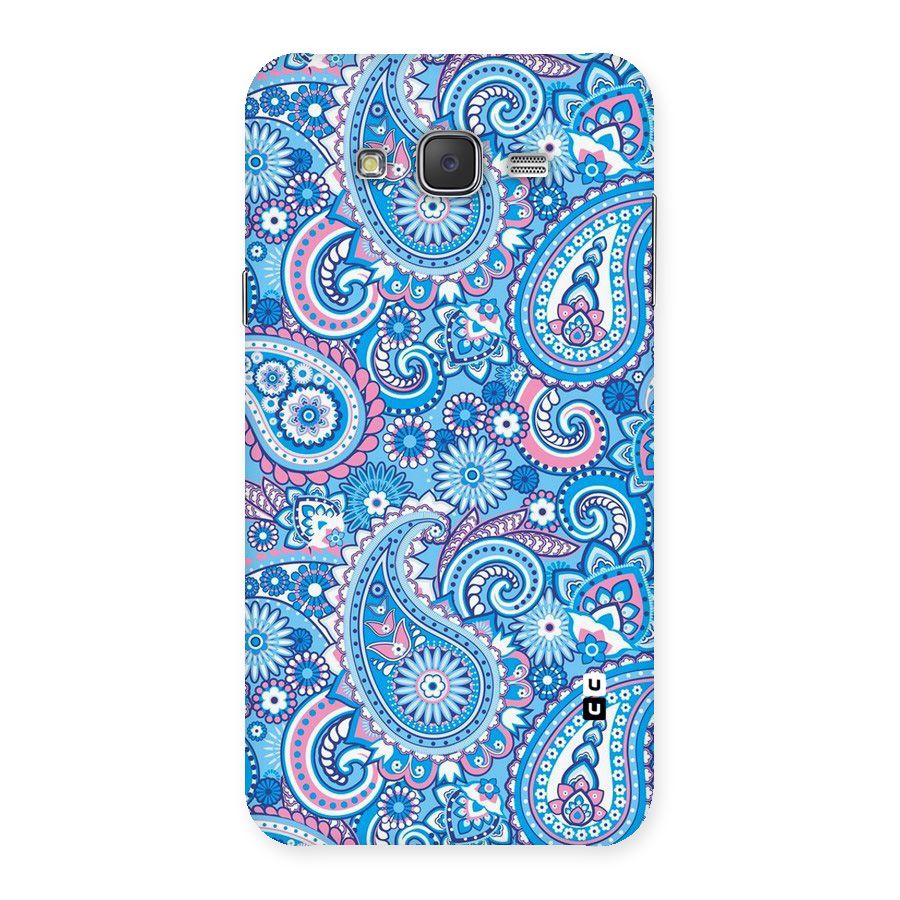 Artistic Blue Art Back Case for Galaxy J7