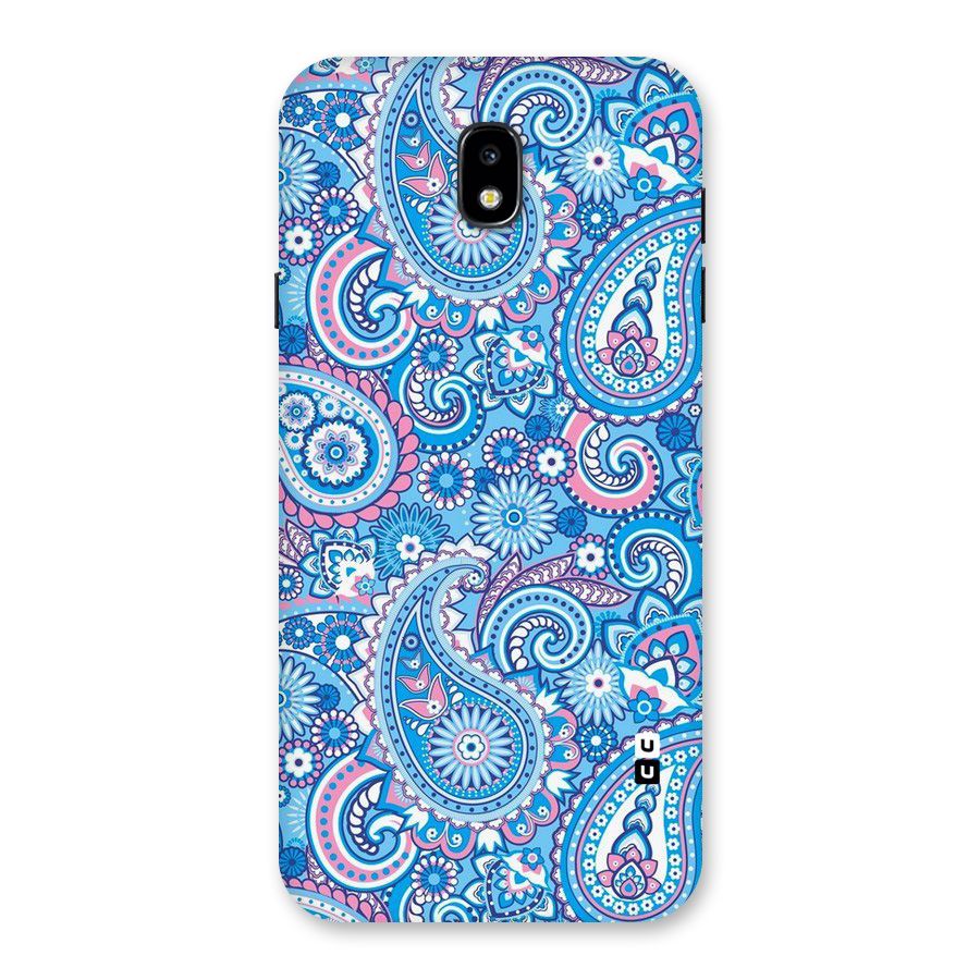 Artistic Blue Art Back Case for Galaxy J7 Pro