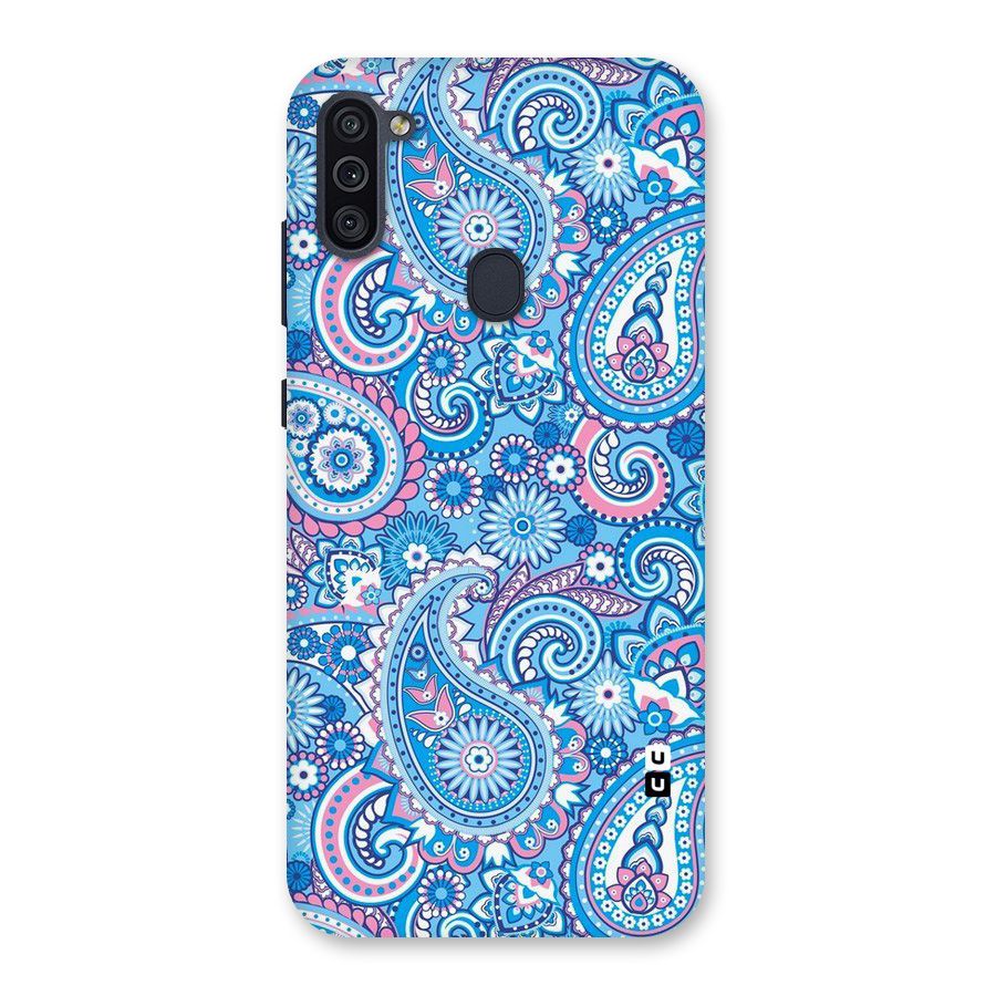 Artistic Blue Art Back Case for Galaxy M11