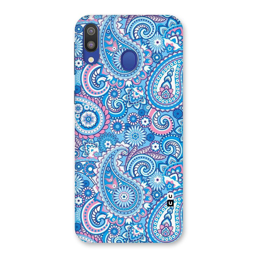 Artistic Blue Art Back Case for Galaxy M20