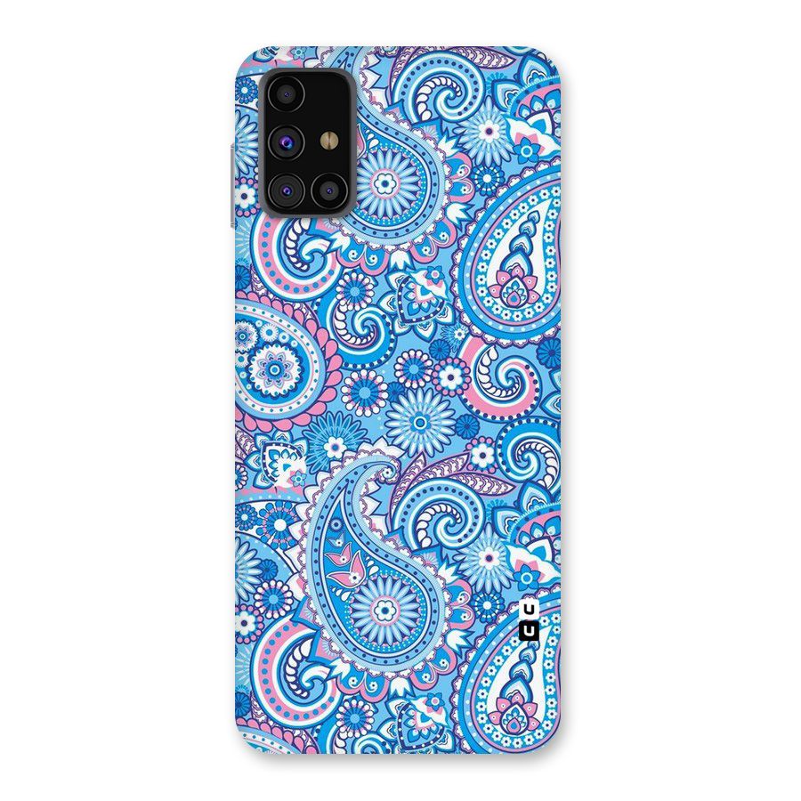 Artistic Blue Art Back Case for Galaxy M31s