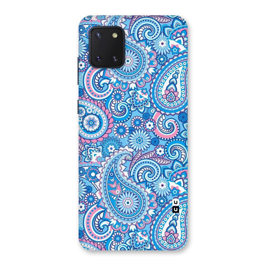 Artistic Blue Art Back Case for Galaxy Note 10 Lite
