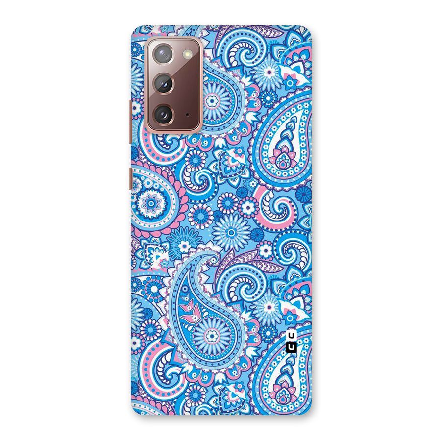 Artistic Blue Art Back Case for Galaxy Note 20