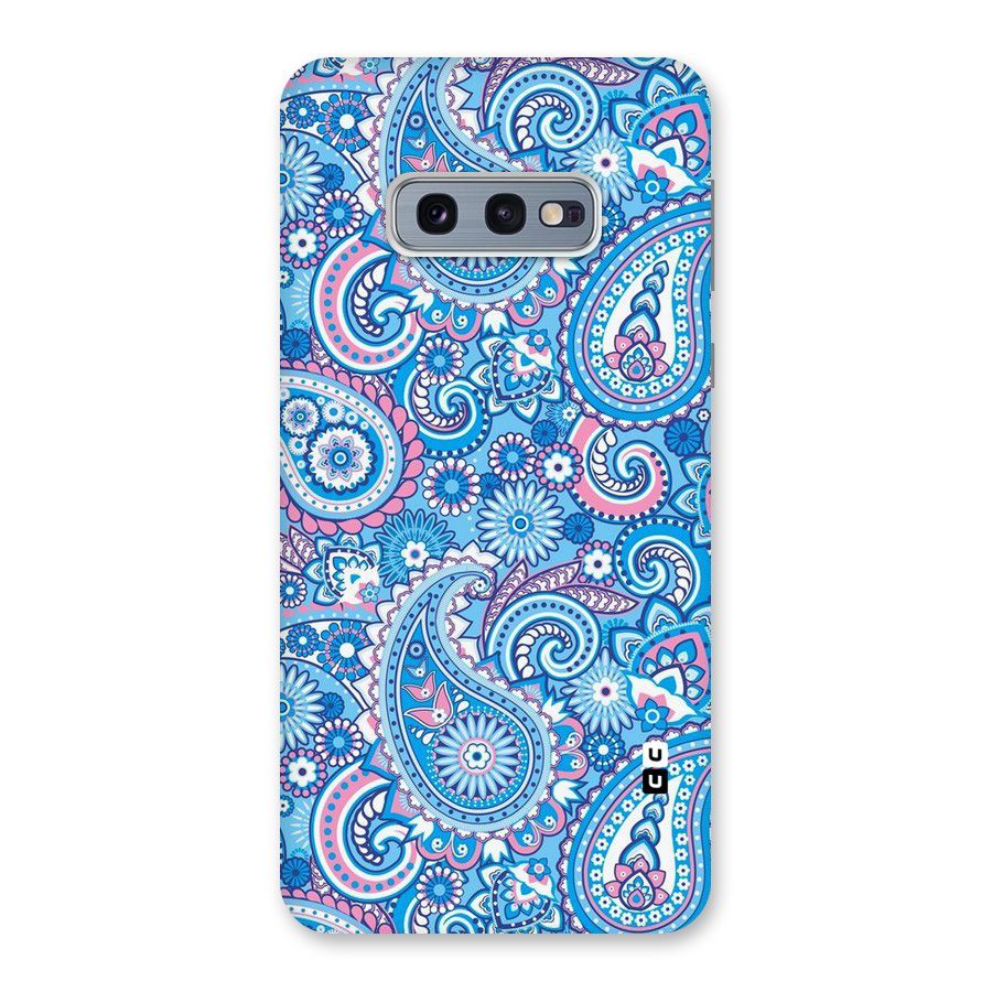 Artistic Blue Art Back Case for Galaxy S10e