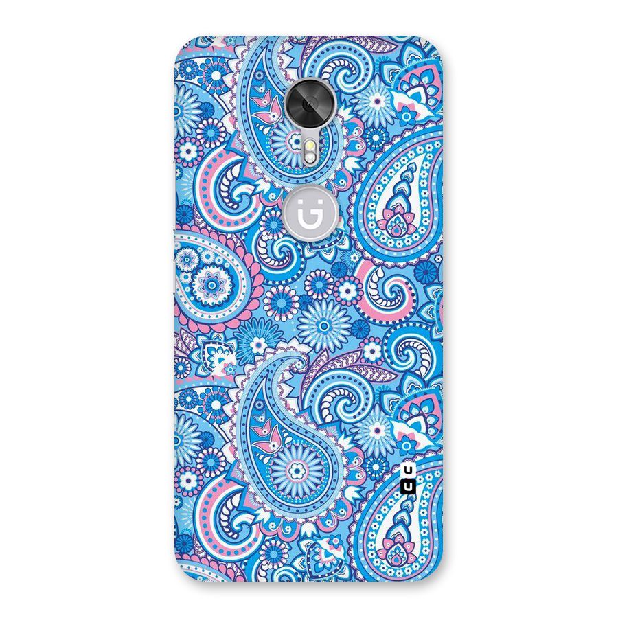 Artistic Blue Art Back Case for Gionee A1