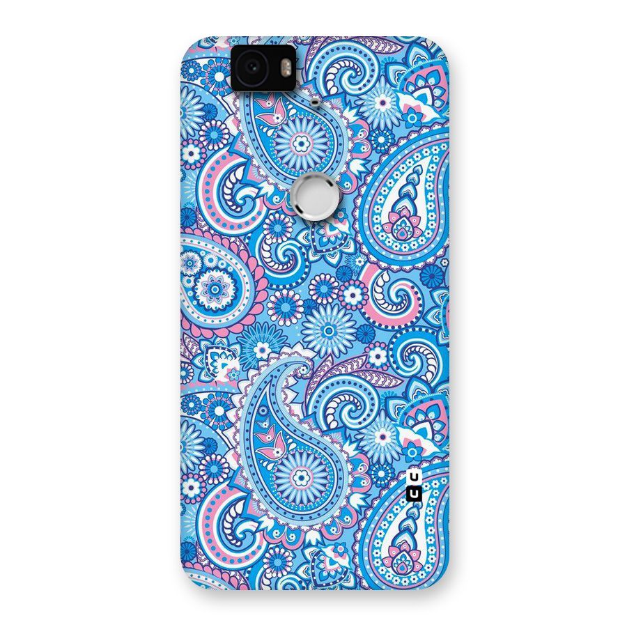 Artistic Blue Art Back Case for Google Nexus-6P