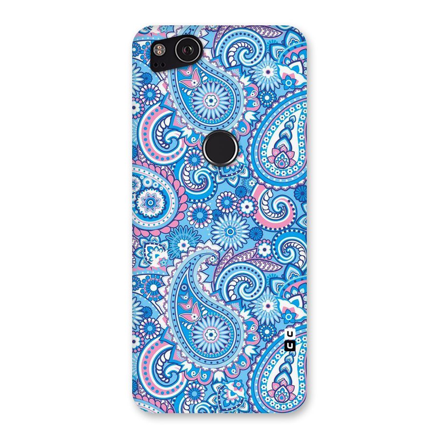 Artistic Blue Art Back Case for Google Pixel 2