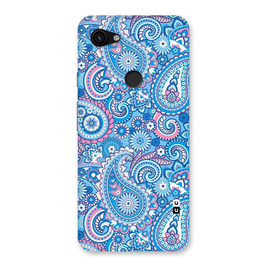 Artistic Blue Art Back Case for Google Pixel 3a XL