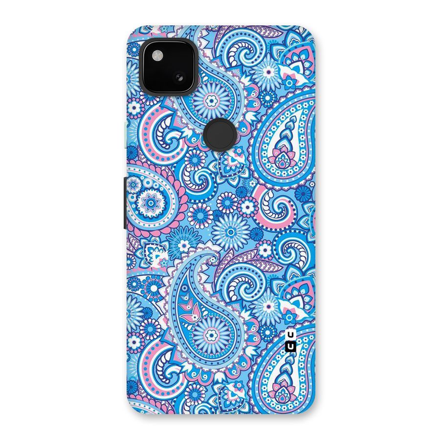 Artistic Blue Art Back Case for Google Pixel 4a