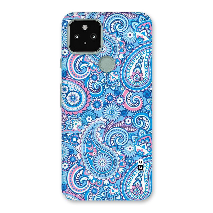 Artistic Blue Art Back Case for Google Pixel 5