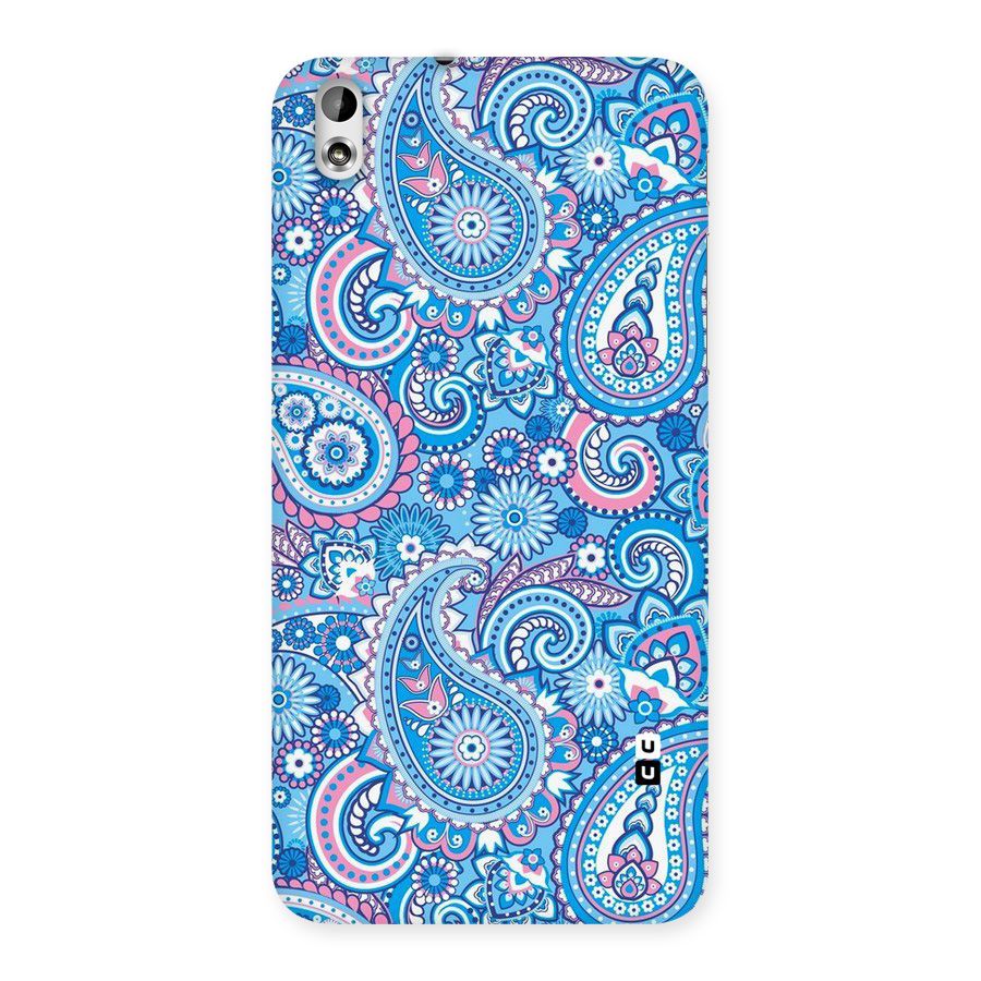 Artistic Blue Art Back Case for HTC Desire 816g