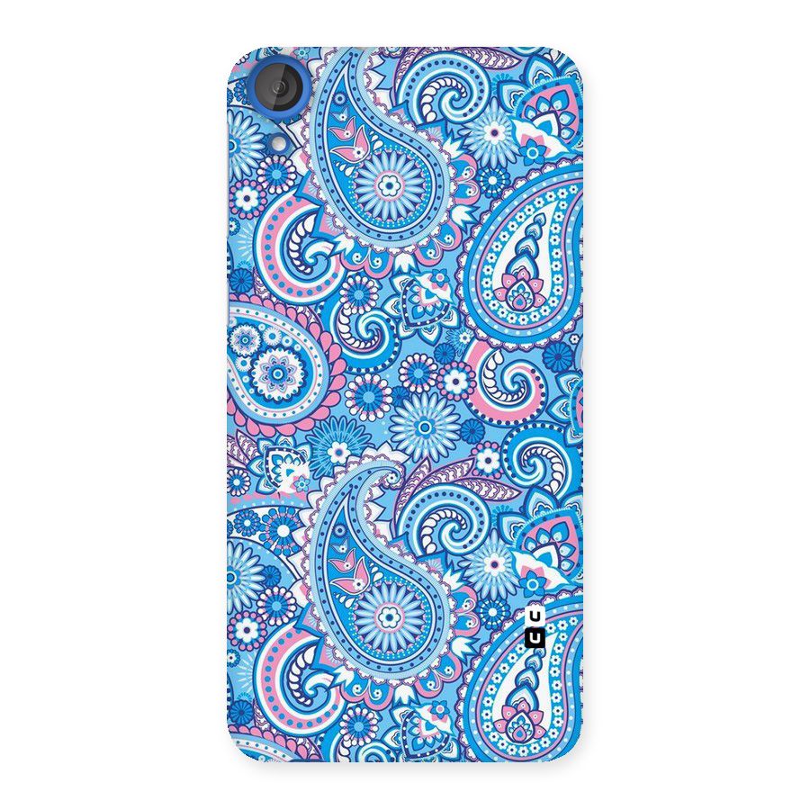 Artistic Blue Art Back Case for HTC Desire 820