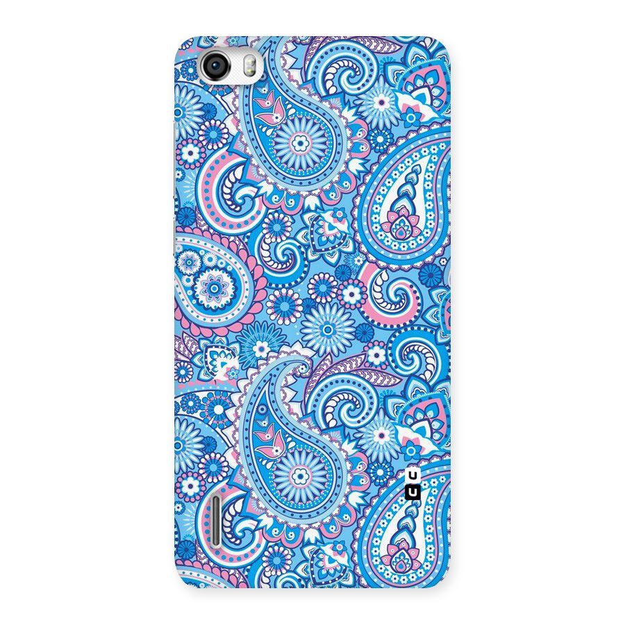 Artistic Blue Art Back Case for Honor 6