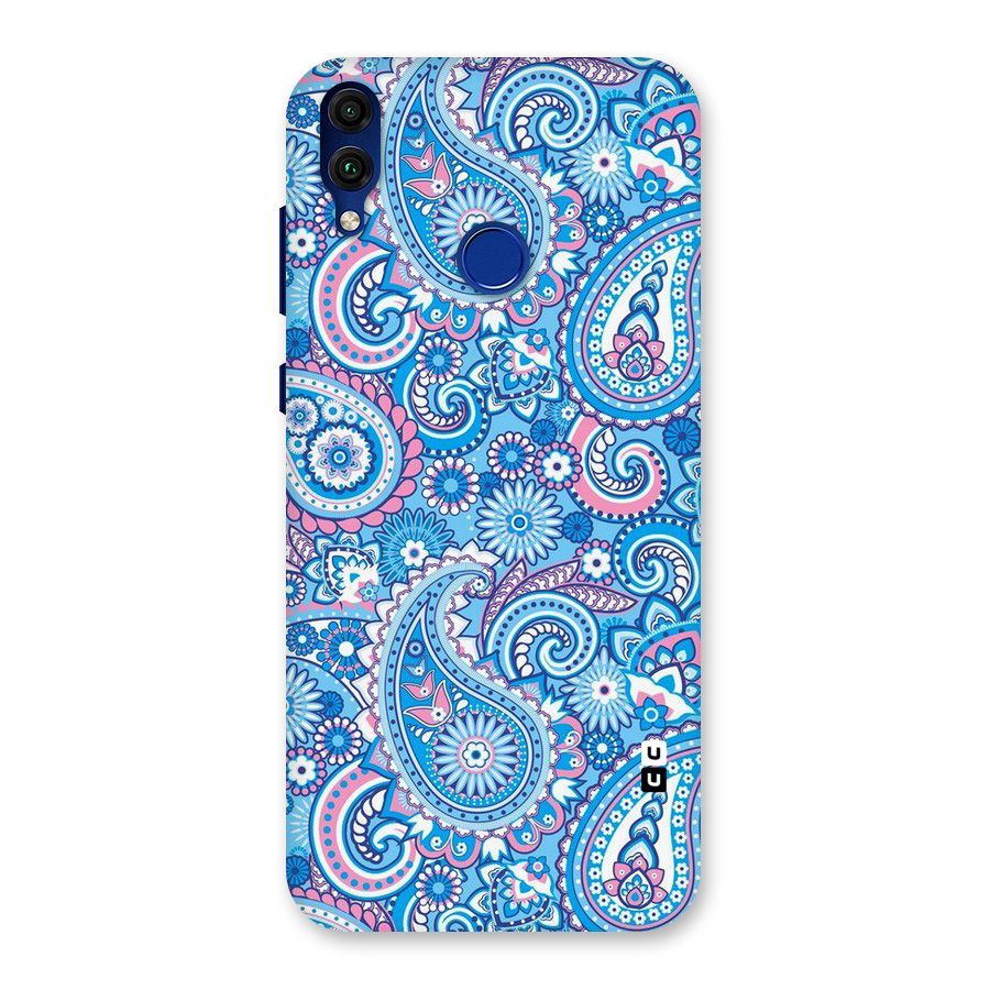 Artistic Blue Art Back Case for Honor 8C