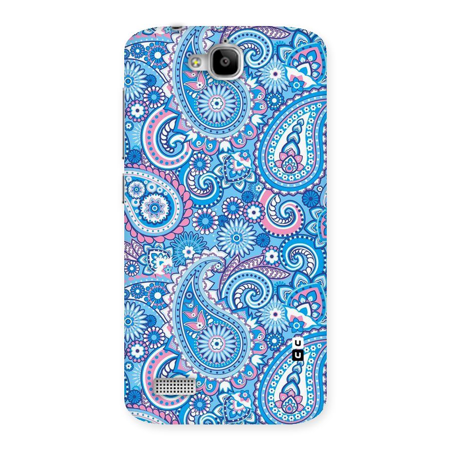 Artistic Blue Art Back Case for Honor Holly