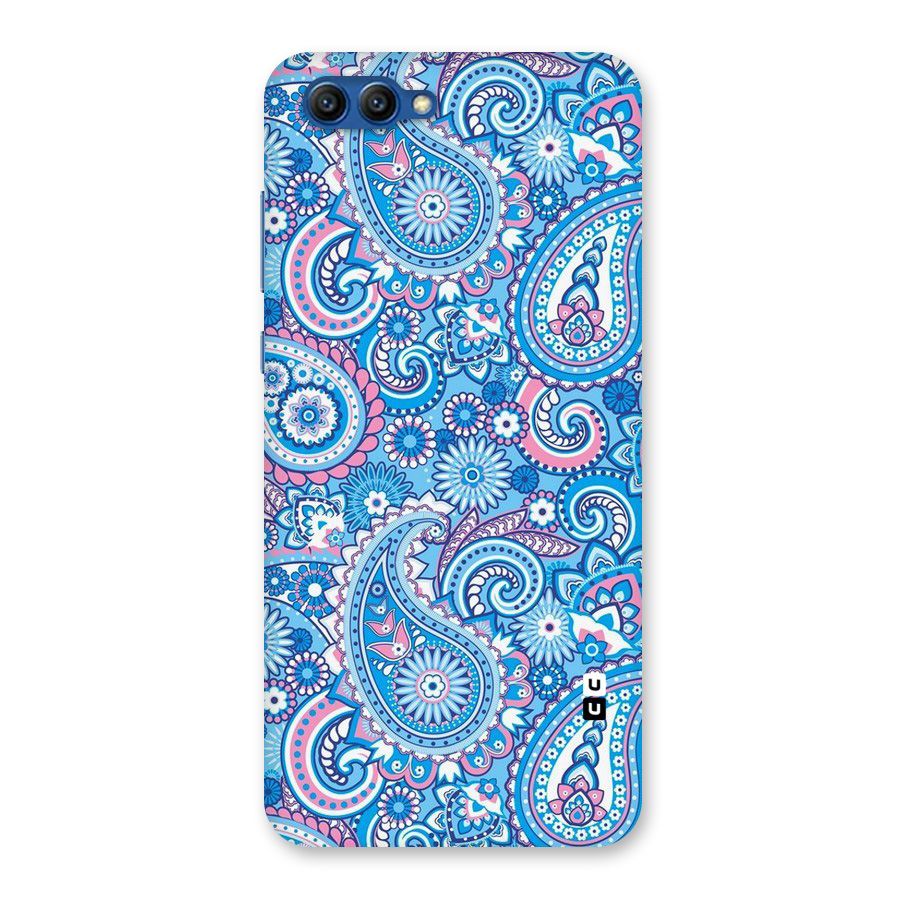 Artistic Blue Art Back Case for Honor View 10