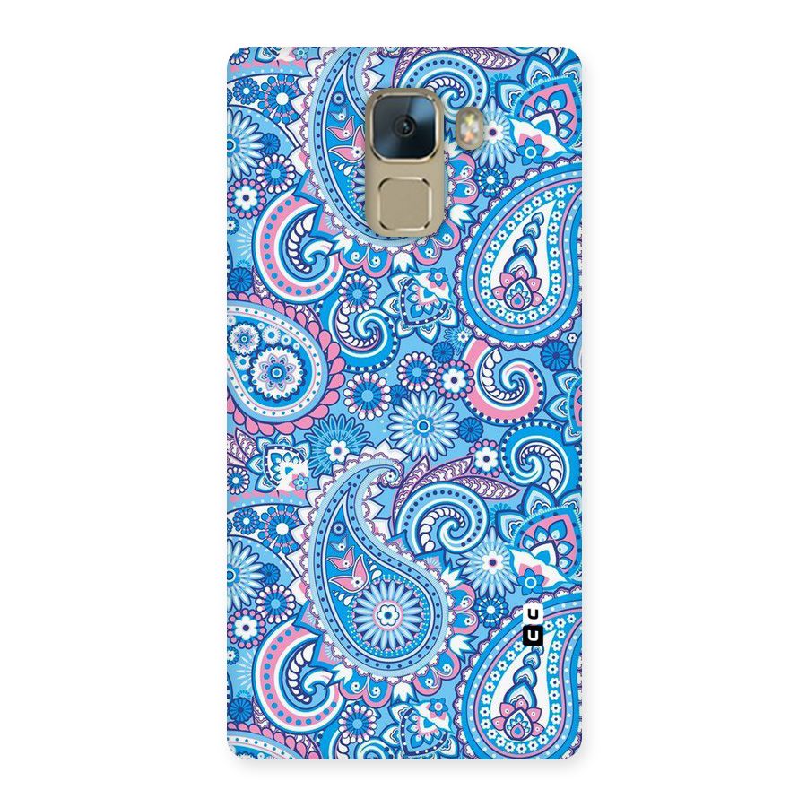 Artistic Blue Art Back Case for Huawei Honor 7