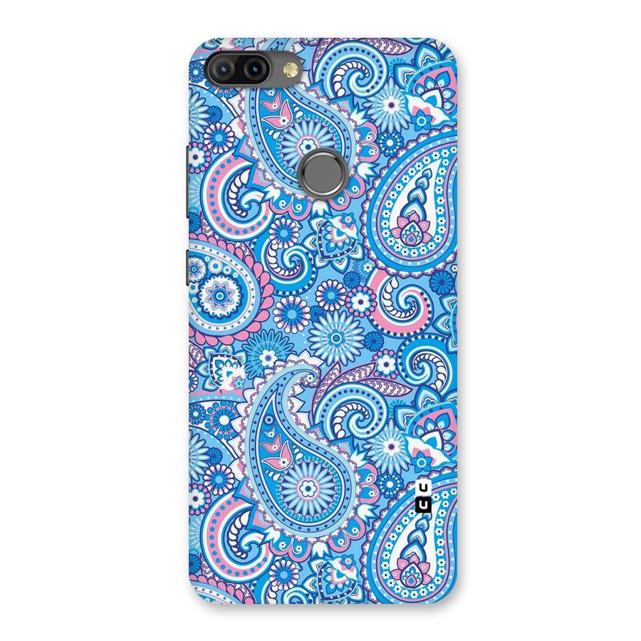 Artistic Blue Art Back Case for Infinix Hot 6 Pro