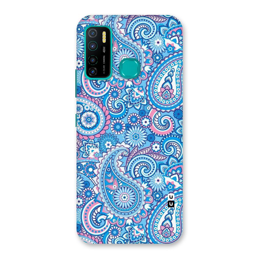 Artistic Blue Art Back Case for Infinix Hot 9 Pro