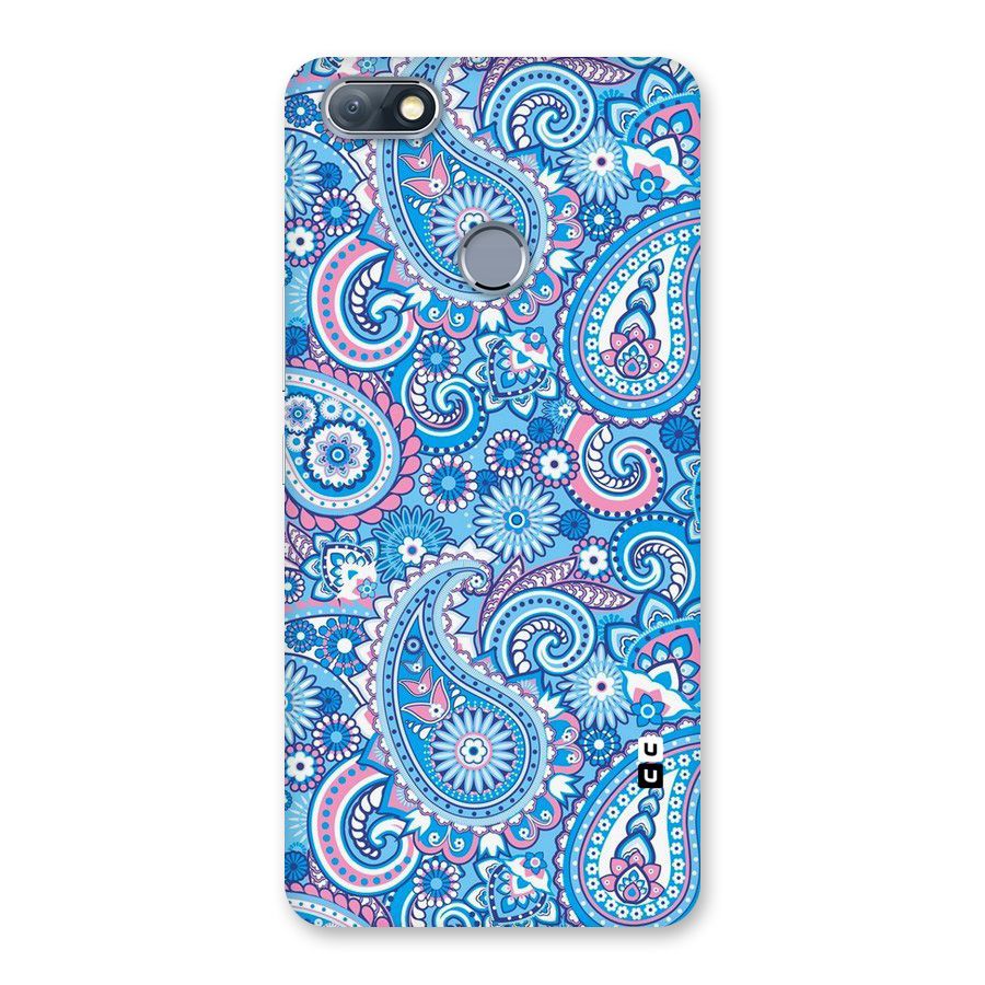 Artistic Blue Art Back Case for Infinix Note 5