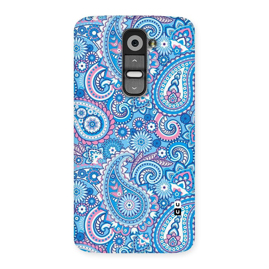 Artistic Blue Art Back Case for LG G2