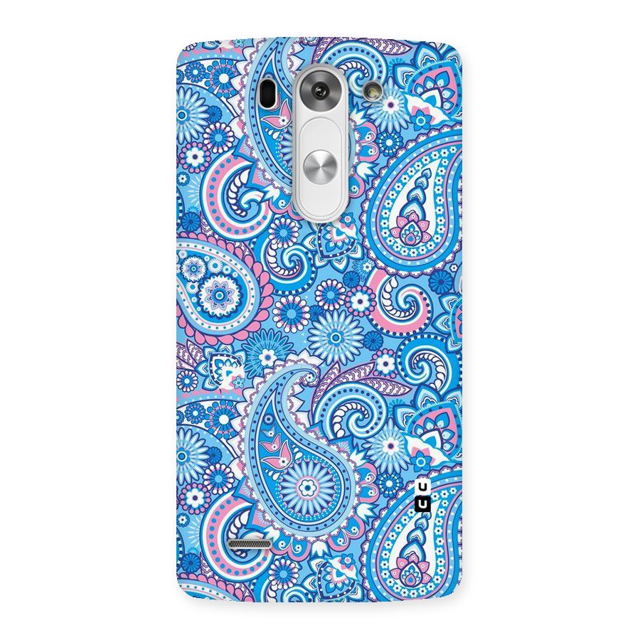 Artistic Blue Art Back Case for LG G3 Beat