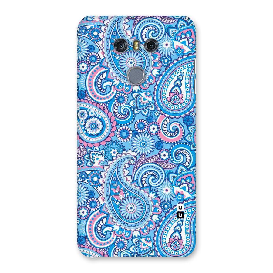 Artistic Blue Art Back Case for LG G6