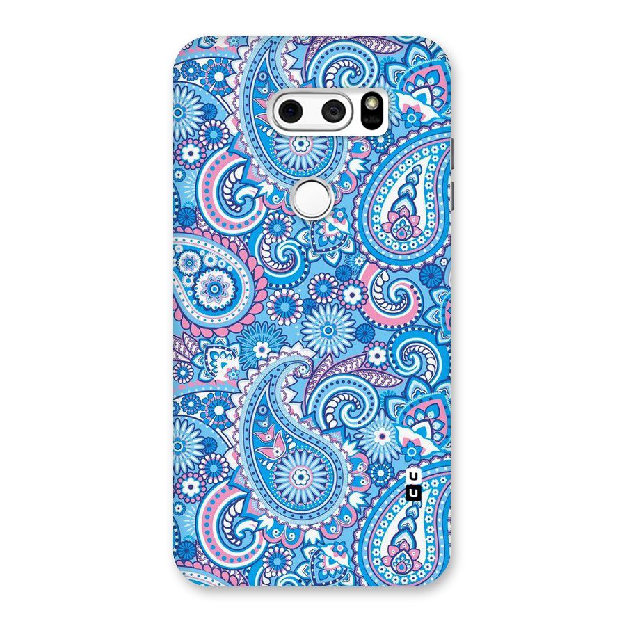 Artistic Blue Art Back Case for LG V30