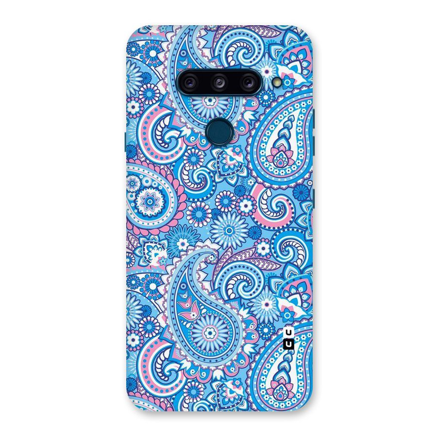 Artistic Blue Art Back Case for LG  V40 ThinQ