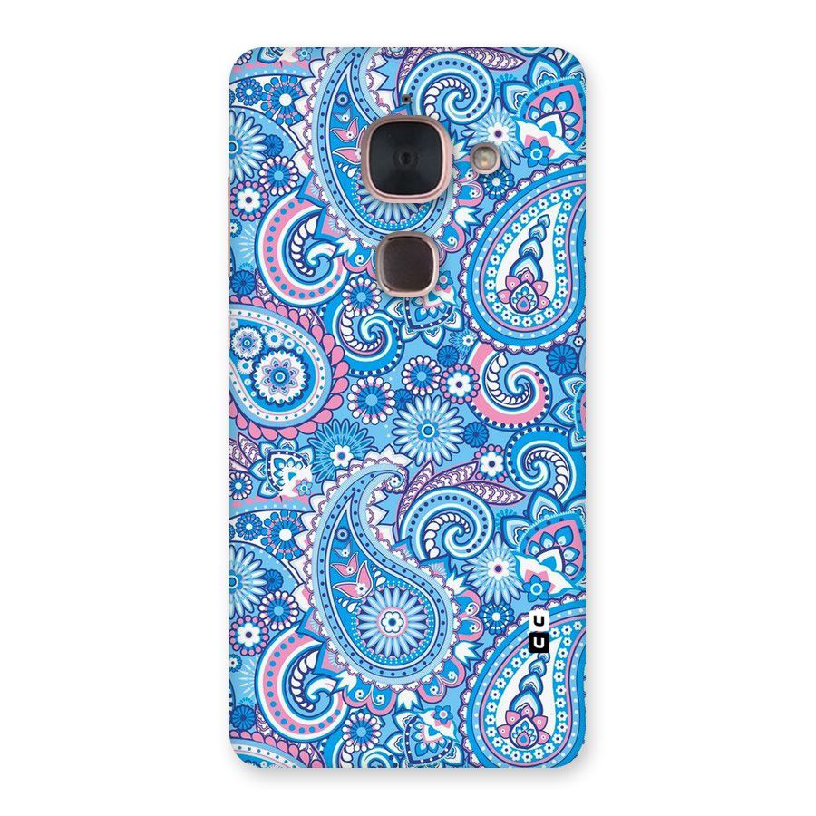 Artistic Blue Art Back Case for Le Max 2