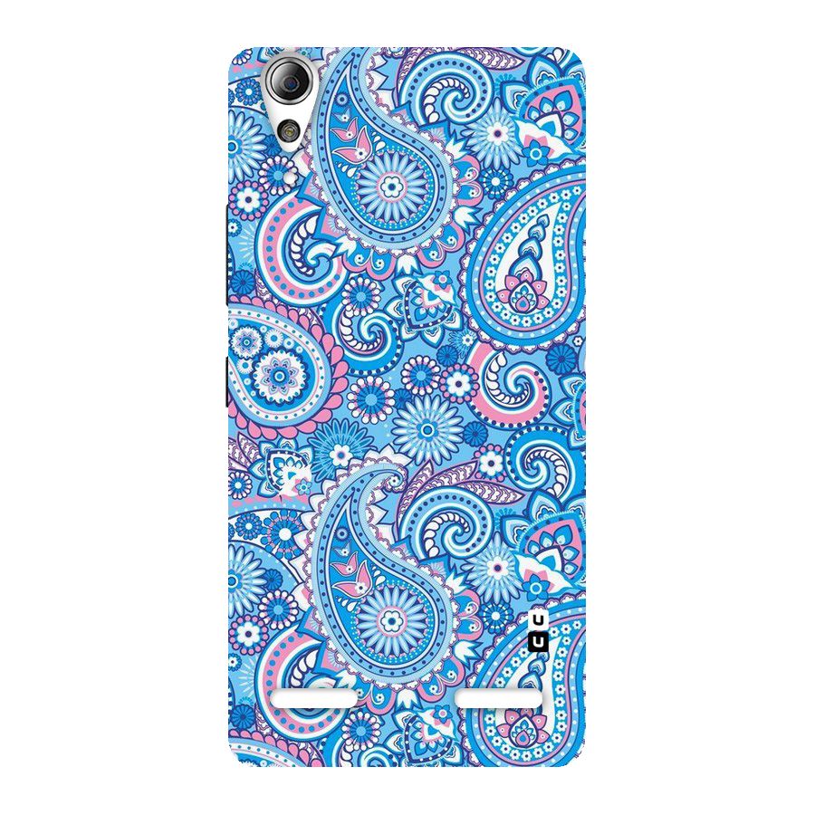 Artistic Blue Art Back Case for Lenovo A6000 Plus