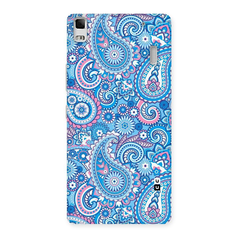 Artistic Blue Art Back Case for Lenovo A7000