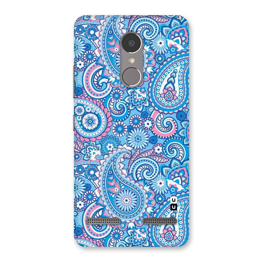 Artistic Blue Art Back Case for Lenovo K6