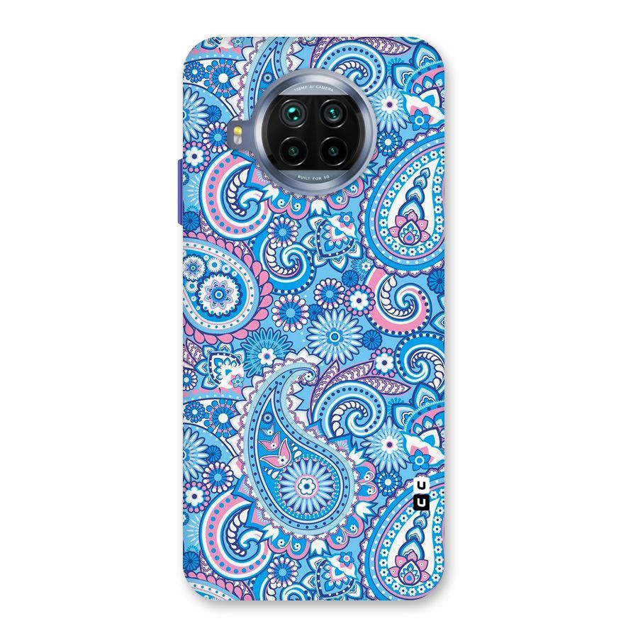 Artistic Blue Art Back Case for Mi 10i