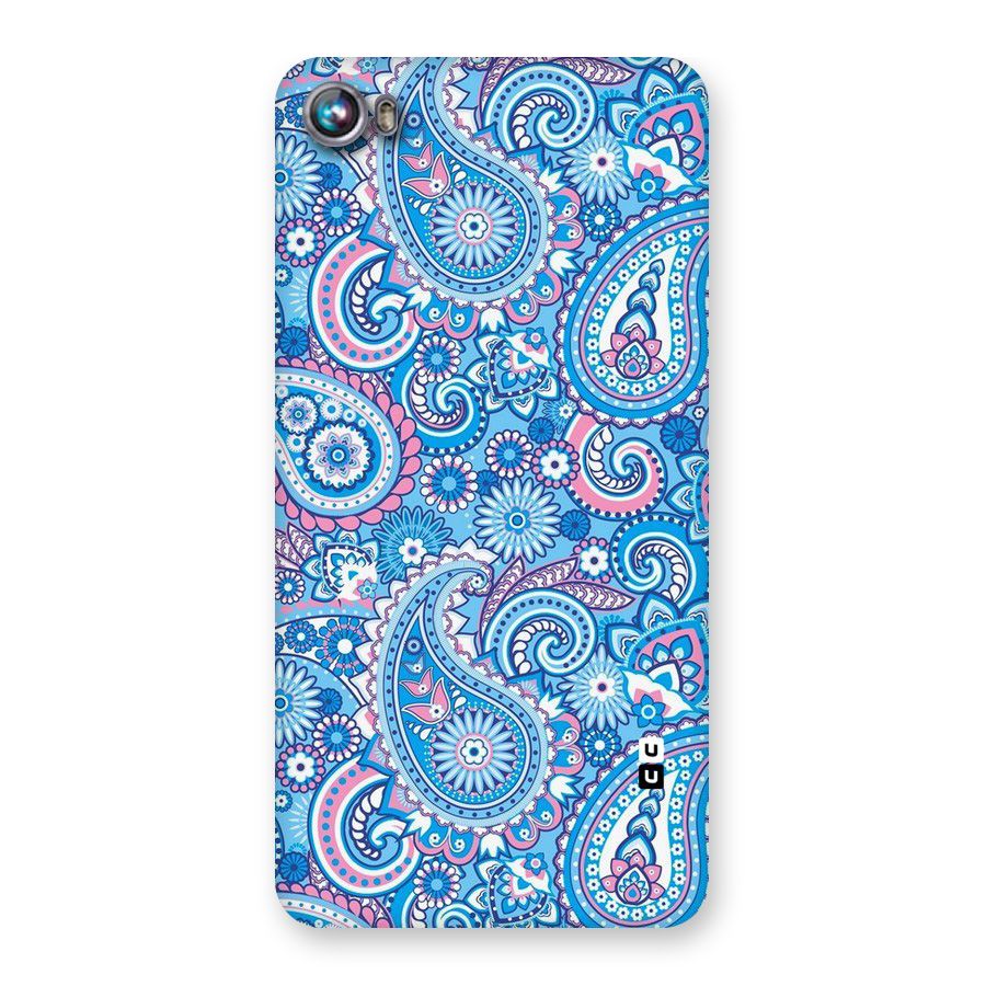 Artistic Blue Art Back Case for Micromax Canvas Fire 4 A107