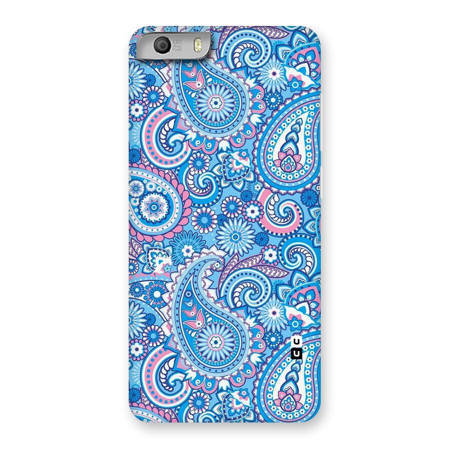 Artistic Blue Art Back Case for Micromax Canvas Knight 2