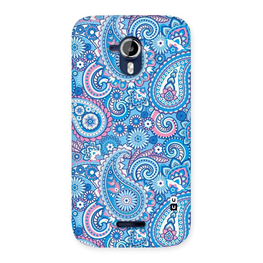 Artistic Blue Art Back Case for Micromax Canvas Magnus A117