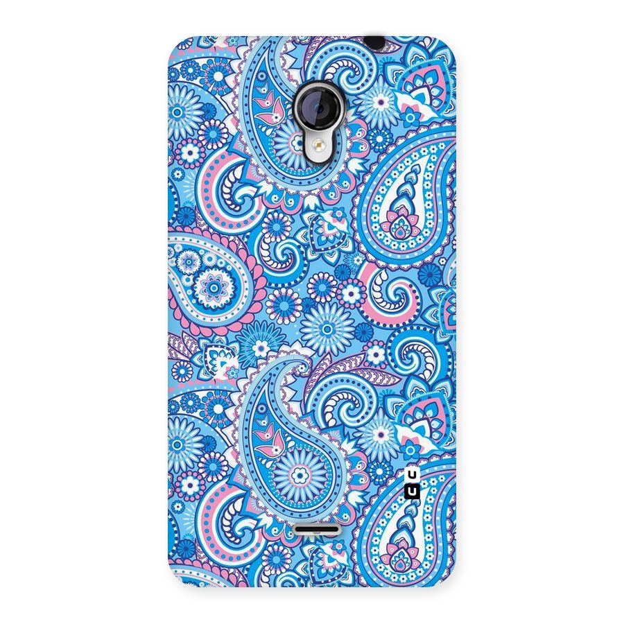 Artistic Blue Art Back Case for Micromax Unite 2 A106