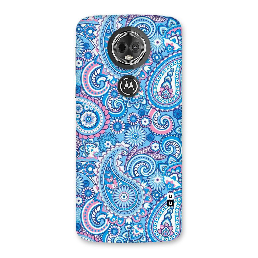 Artistic Blue Art Back Case for Moto E5 Plus