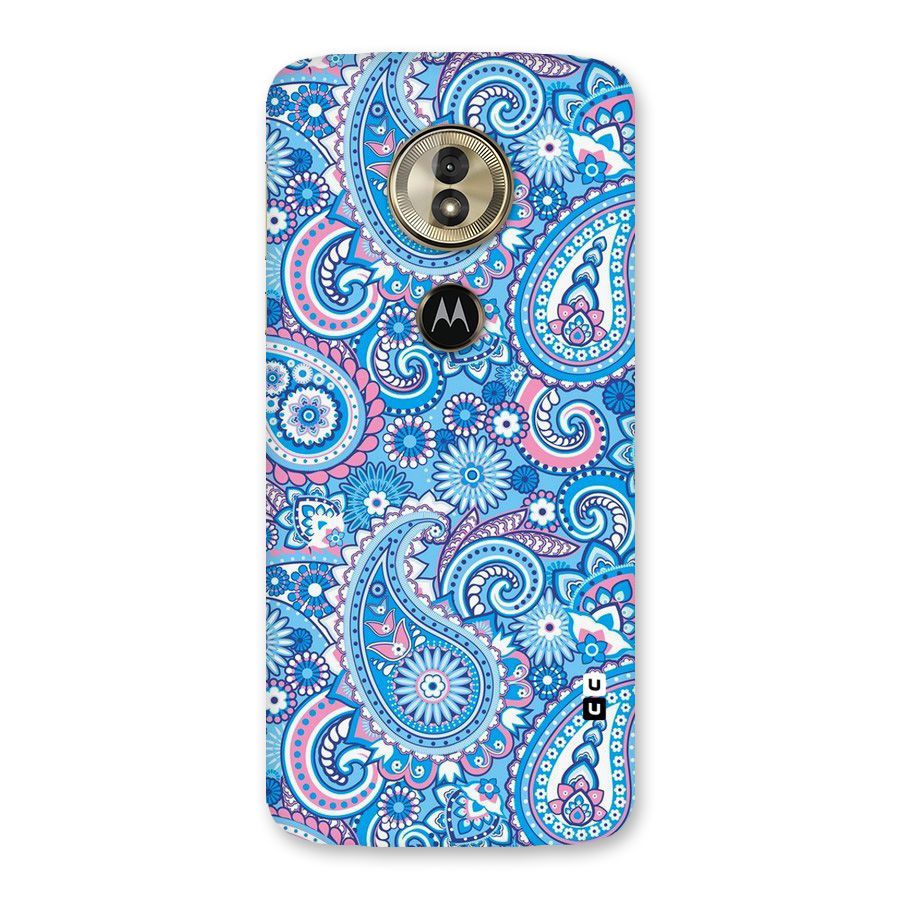 Artistic Blue Art Back Case for Moto G6 Play