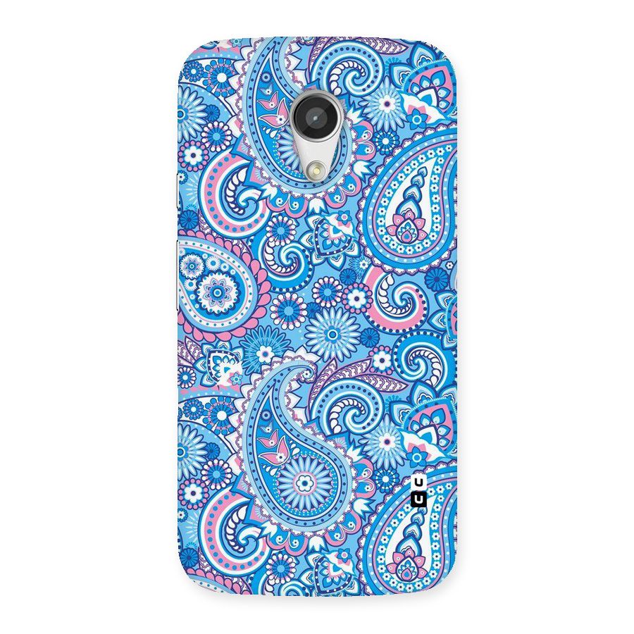 Artistic Blue Art Back Case for Moto G 2nd Gen