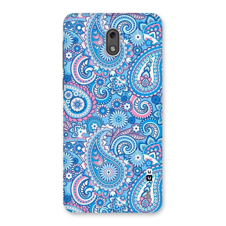 Artistic Blue Art Back Case for Nokia 2