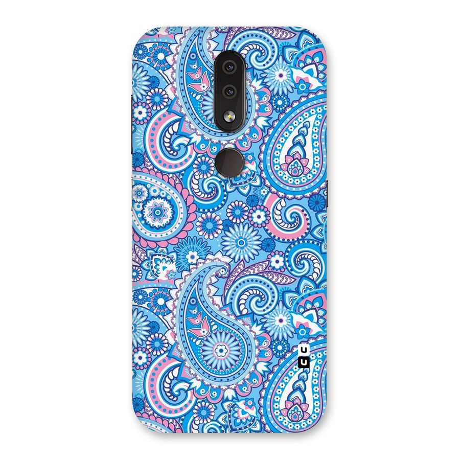 Artistic Blue Art Back Case for Nokia 4.2
