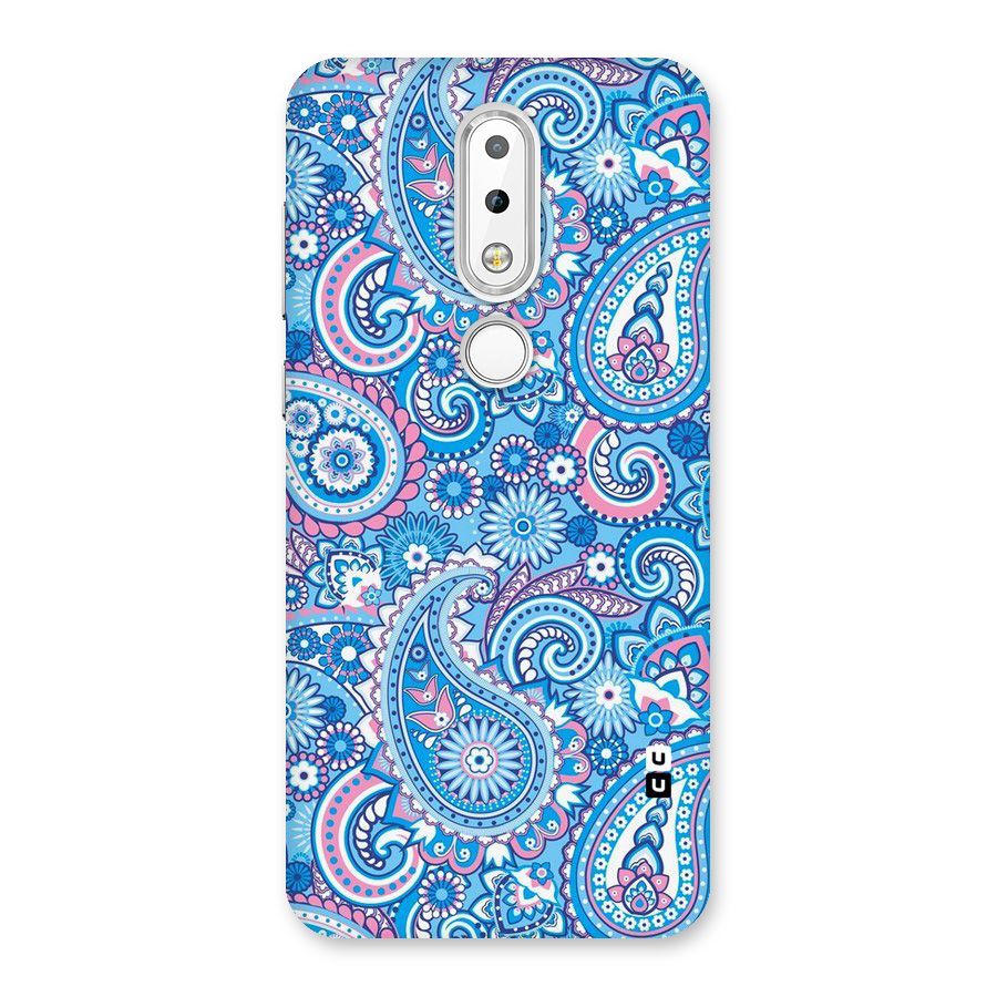 Artistic Blue Art Back Case for Nokia 6.1 Plus