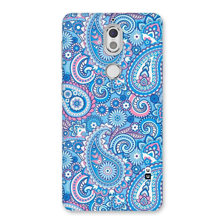 Artistic Blue Art Back Case for Nokia 7