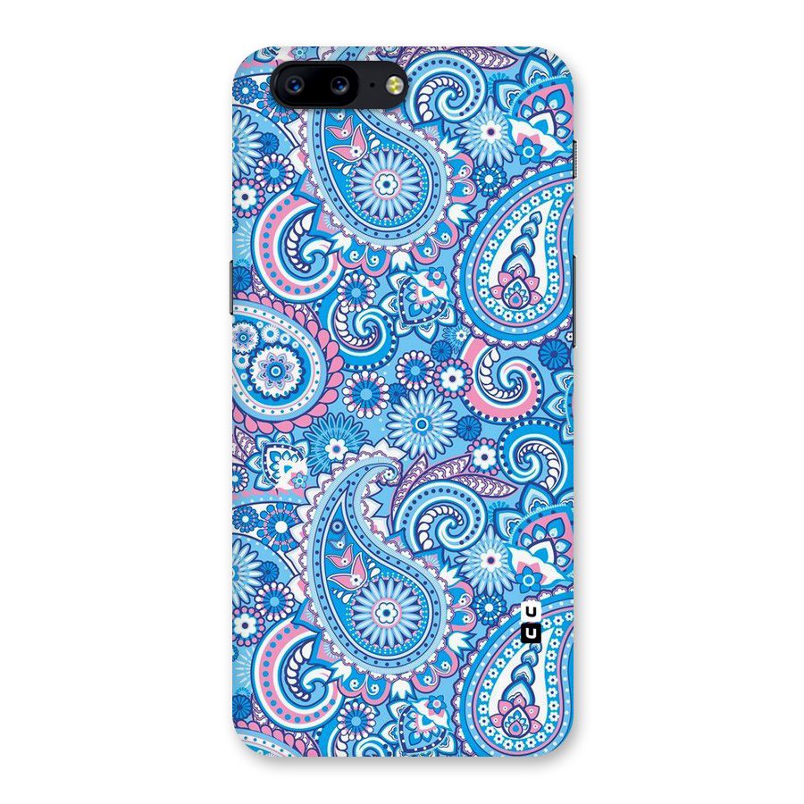 Artistic Blue Art Back Case for OnePlus 5