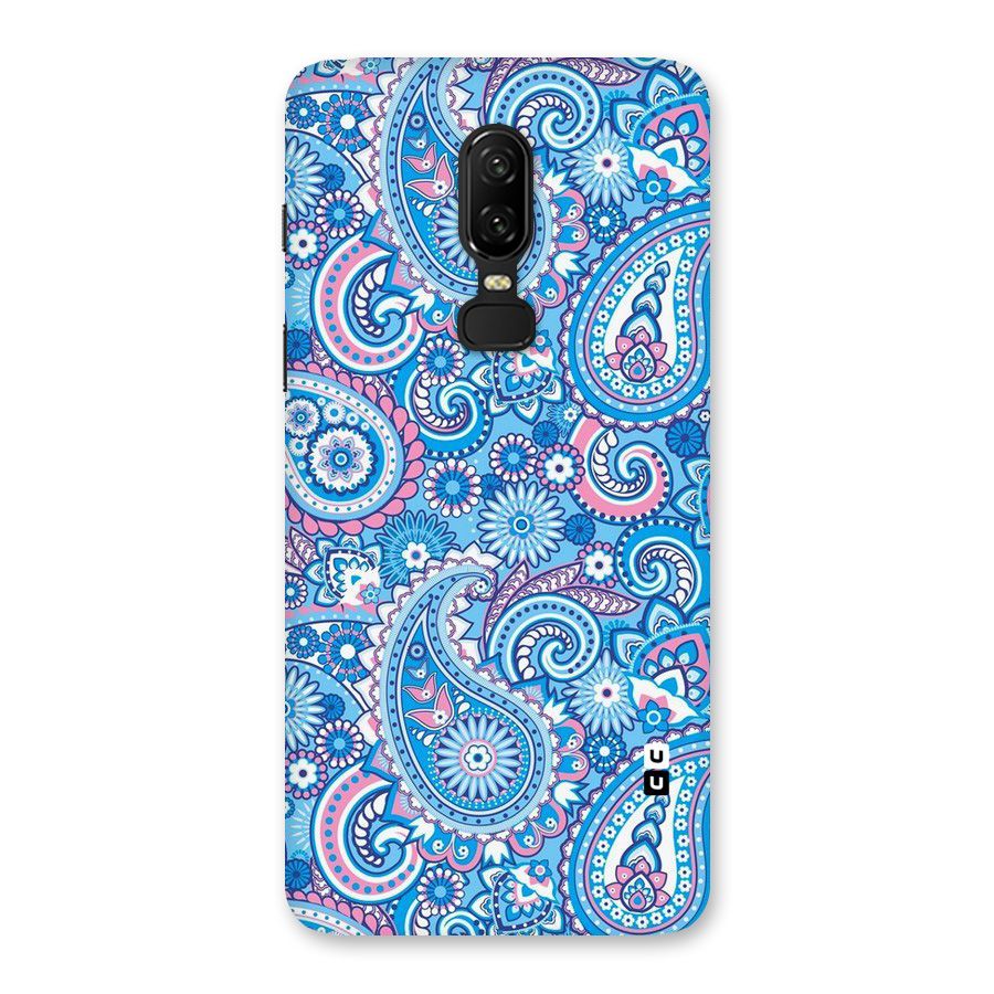 Artistic Blue Art Back Case for OnePlus 6